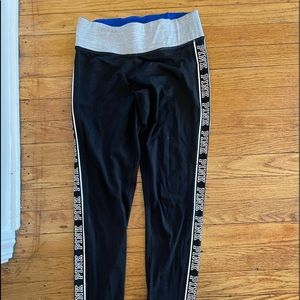 Victoria’s Secret pink reversible leggings